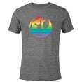 thumbnail image 1 of Star Wars Rebel Alliance and Galactic Empire Pride - Short Sleeve Blended T-Shirt for Adults - Customized-Dark Heather, 1 of 5