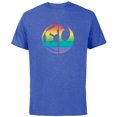 thumbnail image 1 of Star Wars Rebel Alliance and Galactic Empire Pride - Short Sleeve Cotton T-Shirt for Adults - Customized-Royal Heather, 1 of 5