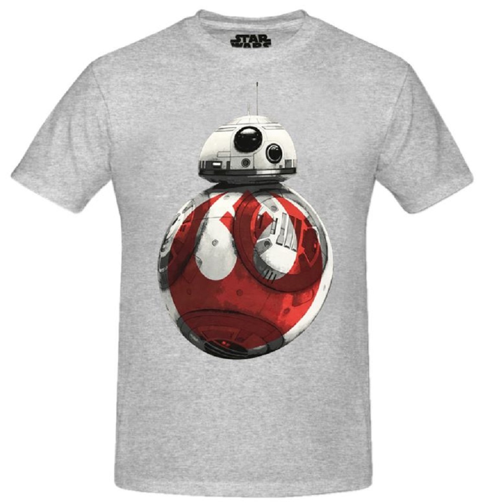 Star Wars Rebel BB-8 Astro Droid Graphic T-Shirt Tee Shirt Last