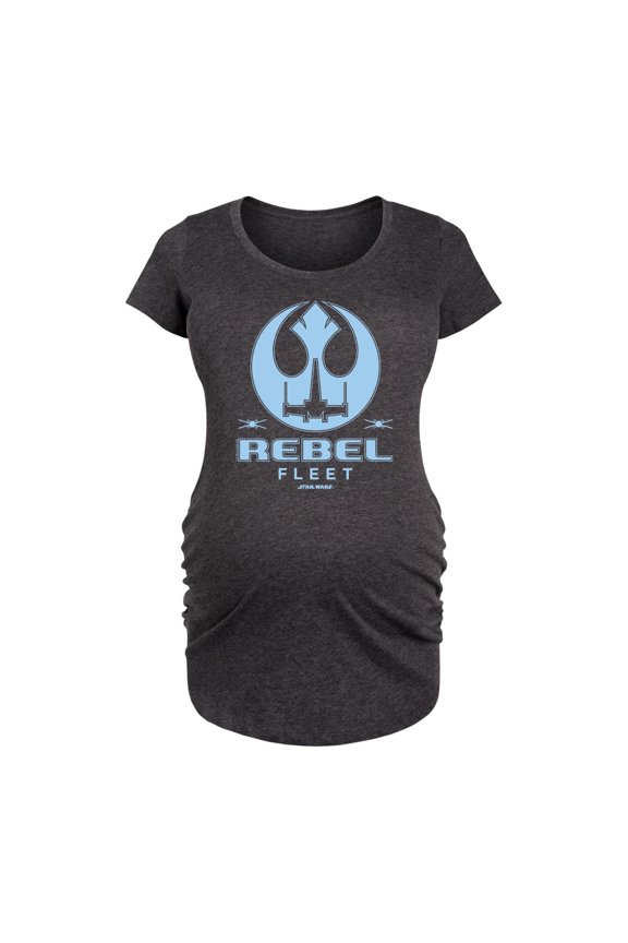 - Rebel Fleet Flight Patch - Maternity Scoop Neck Tee