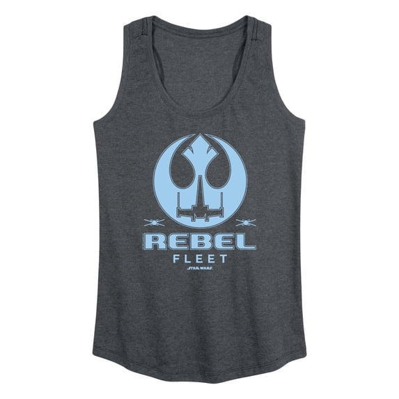 Star Wars - Rebel Fleet Flight Patch - Women's Racerback Graphic Tank
