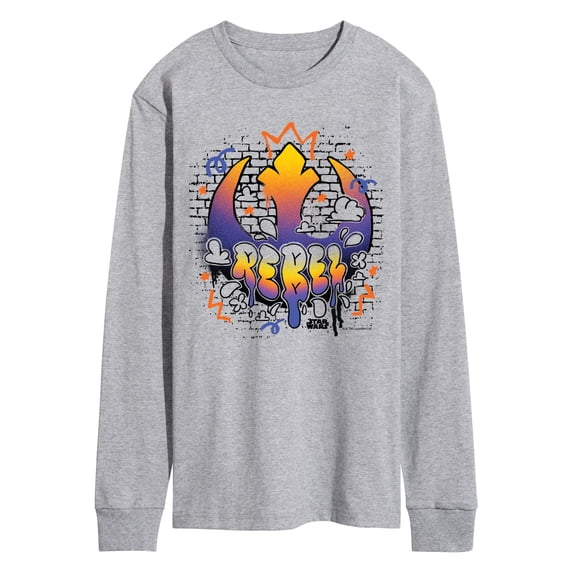Star Wars - Rebel Graffiti Long Sleeve Graphic T-Shirt