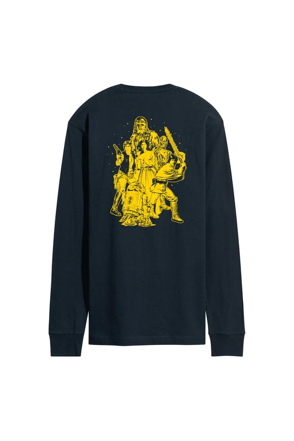 - Rebel Group Long Sleeve Graphic T-Shirt