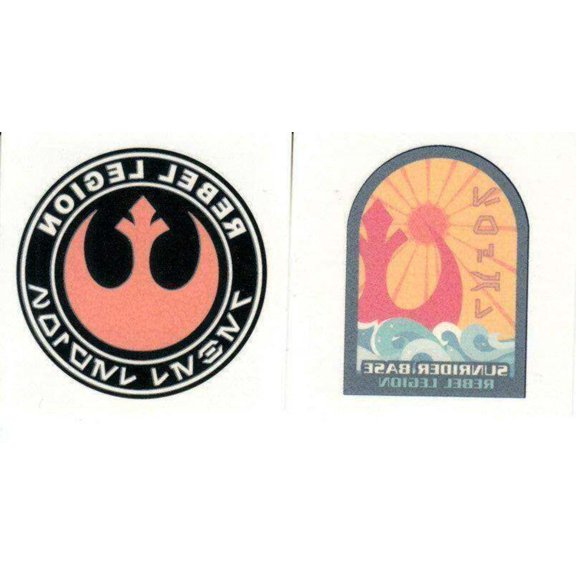Star Wars Rebel Legion set of 2 temporary tattoos SDCC