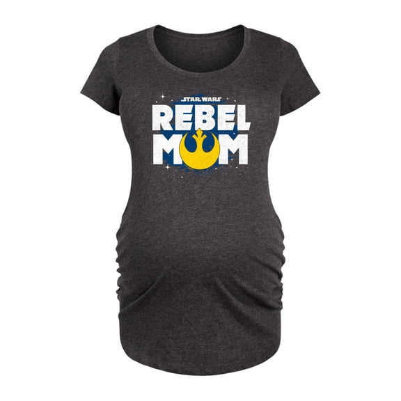 Star Wars - Rebel Mom - Maternity Scoop Neck Tee
