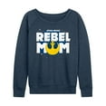 thumbnail image 1 of Star Wars - Rebel Mom - Women's French Terry Pullover Long Sleeve Shirt, 1 of 4