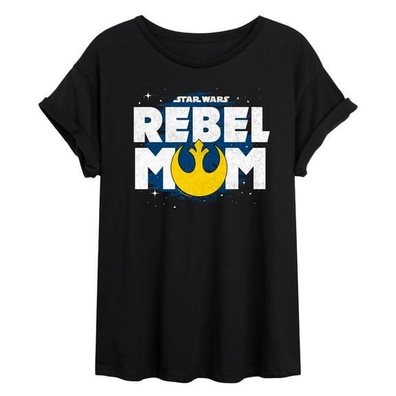 Star Wars - Rebel Mom - Women's Oversized Tee