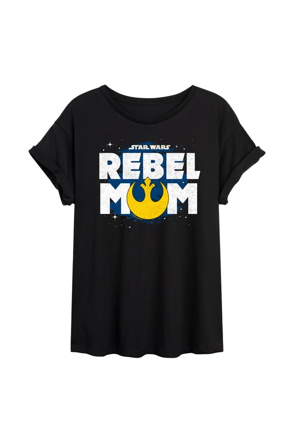 - Rebel Mom - Women's Oversized Tee