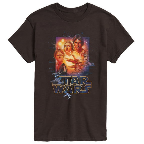 Star Wars - Rebel Poster - Men's Short Sleeve Graphic T-Shirt