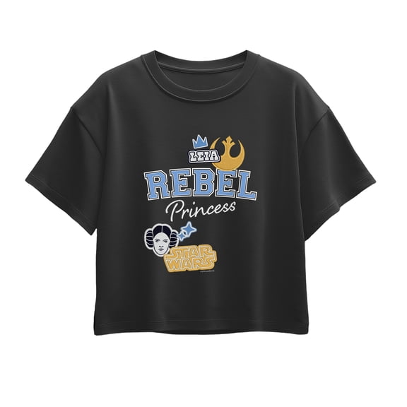 Star Wars - Rebel Princess - Youth Girls Boxy T-Shirt