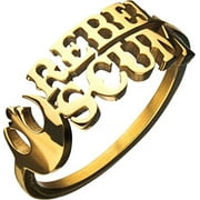 Star Wars Rebel Scum Ring - Rebel Scum Symbol Logo Stainless Steel Ring - Size - 9