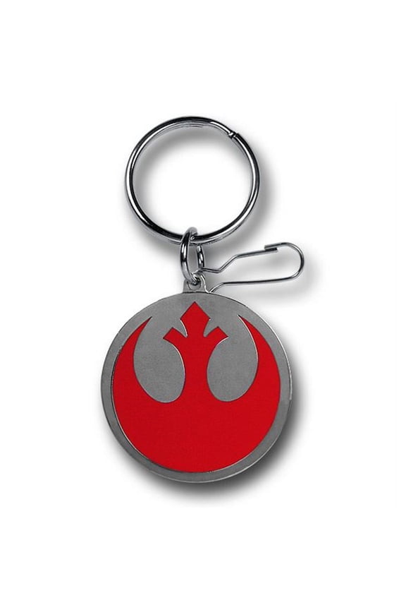 Rebel Symbol Enamel Keychain