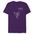 thumbnail image 1 of Star Wars Rebel Symbols The Force Valentine’s Wedding Love - Short Sleeve Blended T-Shirt for Adults - Customized-Purple, 1 of 5