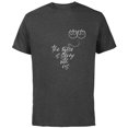 thumbnail image 1 of Star Wars Rebel Symbols The Force Valentine’s Wedding Love - Short Sleeve Cotton T-Shirt for Adults - Customized-Charcoal, 1 of 5