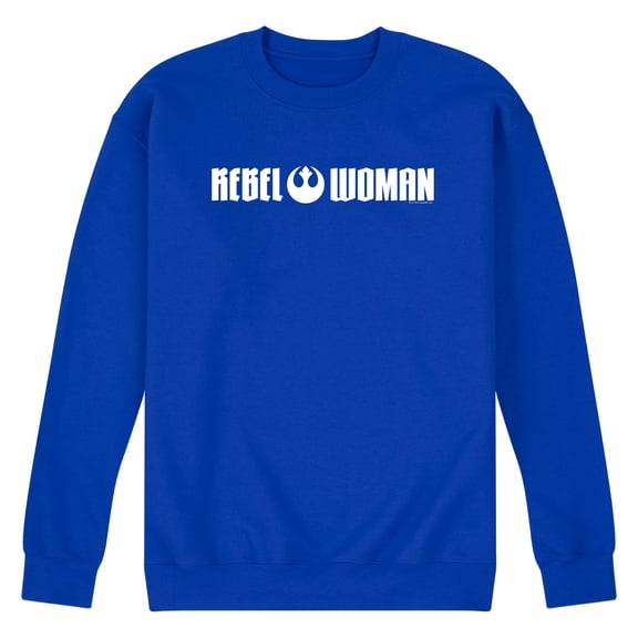 Star Wars - Rebel Woman - Men's Crew Fleece Sweatshirt