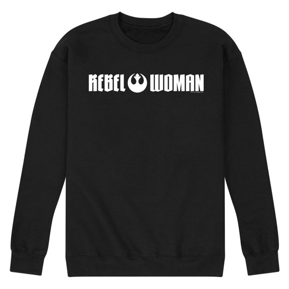 Star Wars - Rebel Woman - Men's Crew Fleece Sweatshirt
