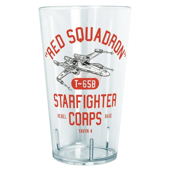 Star Wars Rebel X-Wing Starfighter Corps Collegiate Tritan Drinking Cup Clear 24 oz.