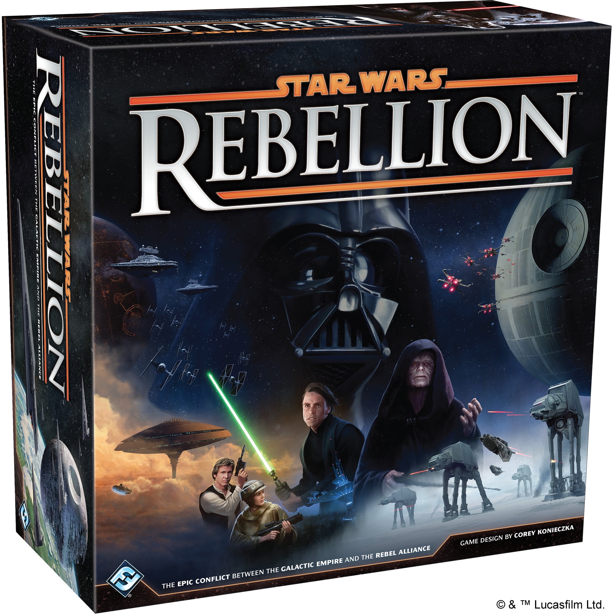 Star Wars: Rebellion Miniatures Battle Game for Ages 14 and up, from Asmodee