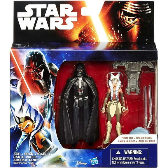Star Wars Rebels 3.75" Figure 2-Pack Space Mission Darth Vader and Ahsoka Tano