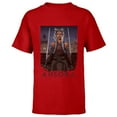 thumbnail image 1 of Star Wars Rebels Ahsoka Tano Portrait - Short Sleeve T-Shirt for Kids - Customized-Red, 1 of 5