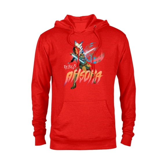 Star Wars Rebels Ahsoka Tano - Pullover Hoodie for Adults - Customized-Red