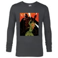 thumbnail image 1 of Star Wars Rebels Ahsoka Tano and Darth Vader Duel - Long Sleeve T-Shirt for Men - Customized-Charcoal Heather, 1 of 5