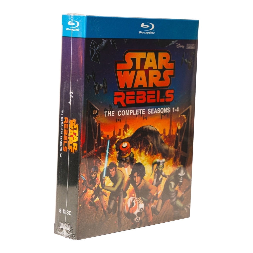 STAR WARS REBELS Blu-rayセット 全シーズン Star Wars Rebels Complete Seasons 1-4 Blu-Ray Set BRAND NEW Free