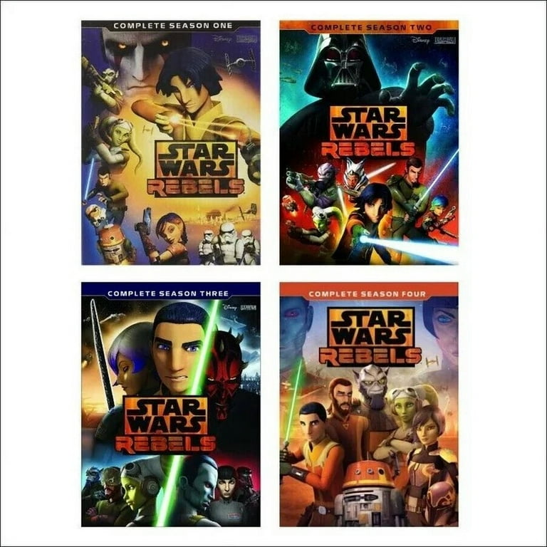 STAR WARS REBELS DVDセット 全シーズン STAR WARS REBELS COMPLETE SERIES 1-4 DVD 14-Discs COLLECTION