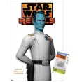 thumbnail image 1 of Star Wars: Rebels - Grand Admiral Thrawn Feature Series Wall Poster with Push Pins, 14.725" x 22.375", 1 of 4