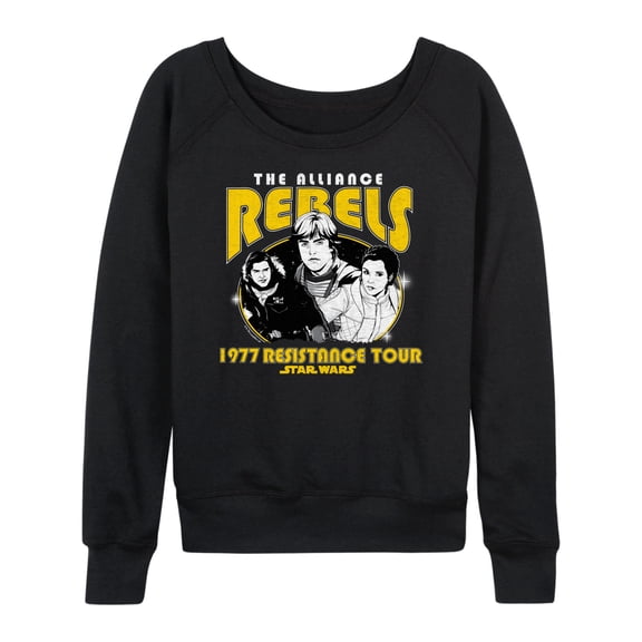 Star Wars - Rebels Rock Tee - Women's French Terry Long Sleeve Pullover