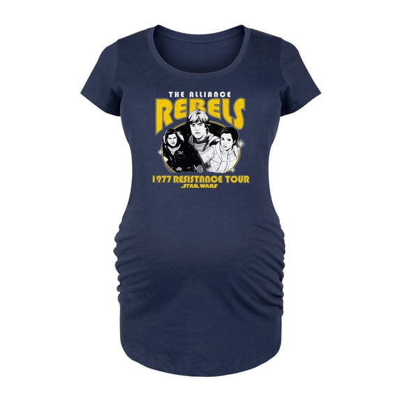 Star Wars - Rebels Rock Tee - Women's Maternity Scoop Neck Graphic T-Shirt