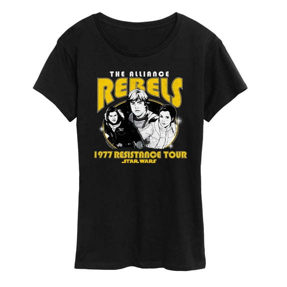 Star Wars - Rebels Rock Tee - Women's Short Sleeve Graphic T-Shirt