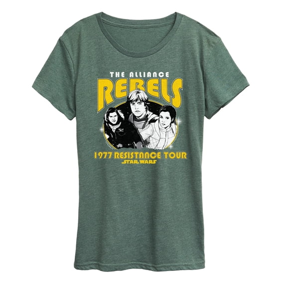 Star Wars - Rebels Rock Tee - Women's Short Sleeve Graphic T-Shirt