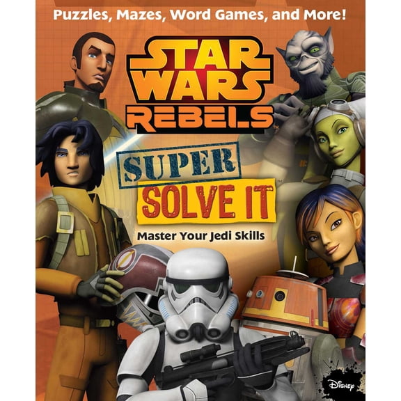Pre-Owned Star Wars Rebels: Super Solve It : Master Your Jedi Skills (Paperback)