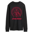 thumbnail image 1 of Star Wars - Red Silhouette Darth Vader Men's Long Sleeve Graphic T-Shirt, 1 of 4