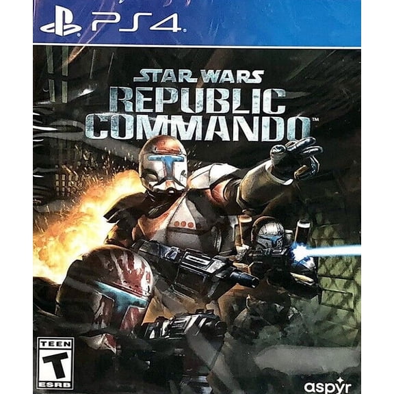 Restored Star Wars Republic Commando, PlayStation 4, Shooter Game, Parental Controls