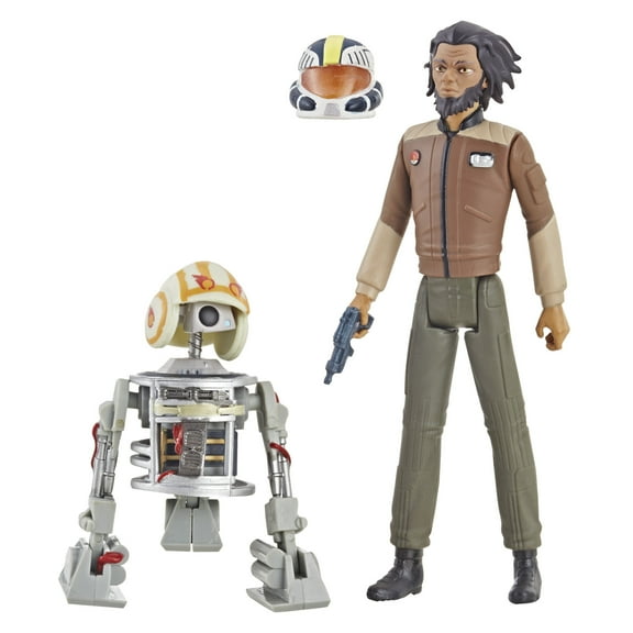 Star Wars: Resistance Animated Series Jarek Yeager and Bucket (R1-J5)