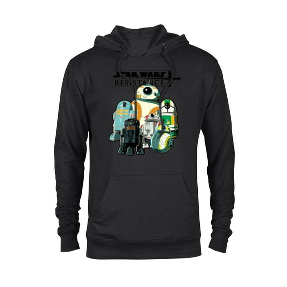 Star Wars Resistance Droids - Pullover Hoodie for Adults - Customized-Black