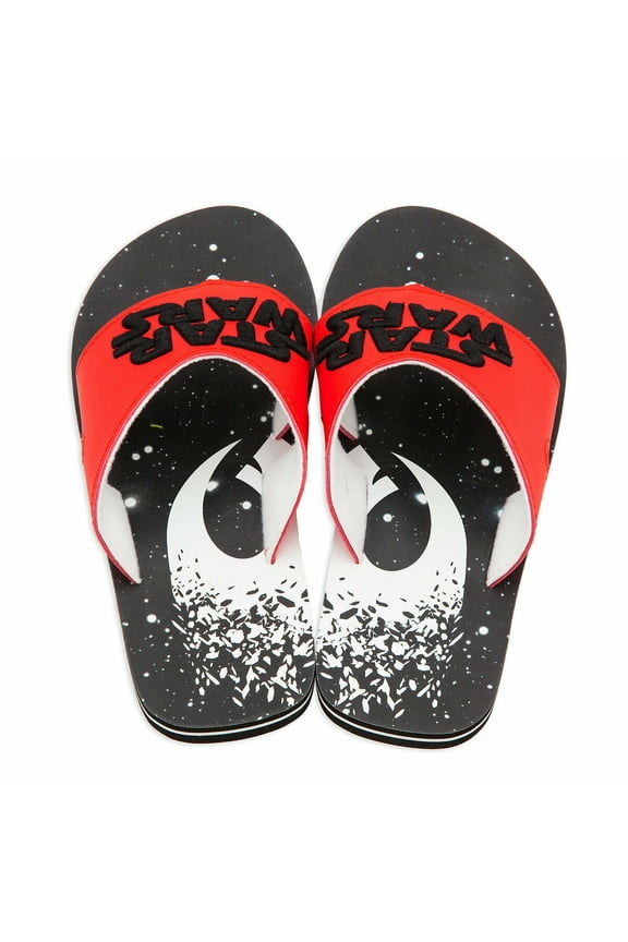 Star Wars Resistance Rebels Boys Flip Flops Sandals Size Toddler 7/8