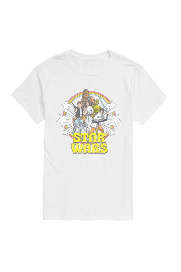 - Retro Character Group Logo - Men's Short Sleeve Graphic T-Shirt