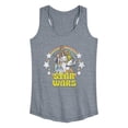 thumbnail image 1 of Star Wars - Retro Character Group Logo - Women's Racerback Graphic Tank, 1 of 3