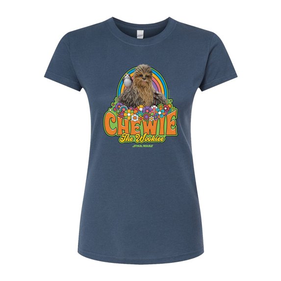 Star Wars - Retro Chewy - Juniors Fitted Tee