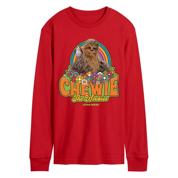 Star Wars - Retro Chewy - Men's Long Sleeve Tee
