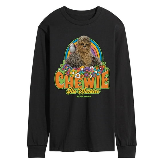 Star Wars - Retro Chewy - Men's Long Sleeve Tee