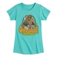 thumbnail image 1 of Star Wars - Retro Chewy - Toddler And Youth Girls Fitted Short Sleeve Tee, 1 of 4