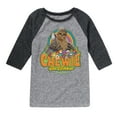 thumbnail image 1 of Star Wars - Retro Chewy - Toddler And Youth Raglan, 1 of 4