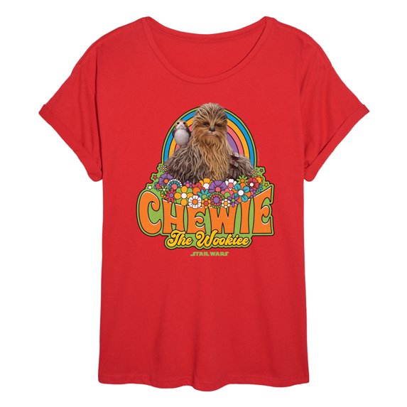 Star Wars - Retro Chewy - Women's Oversized Tee