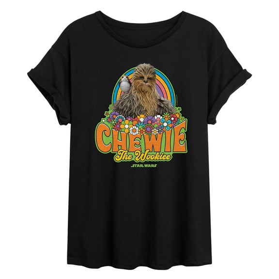 Star Wars - Retro Chewy - Women's Oversized Tee