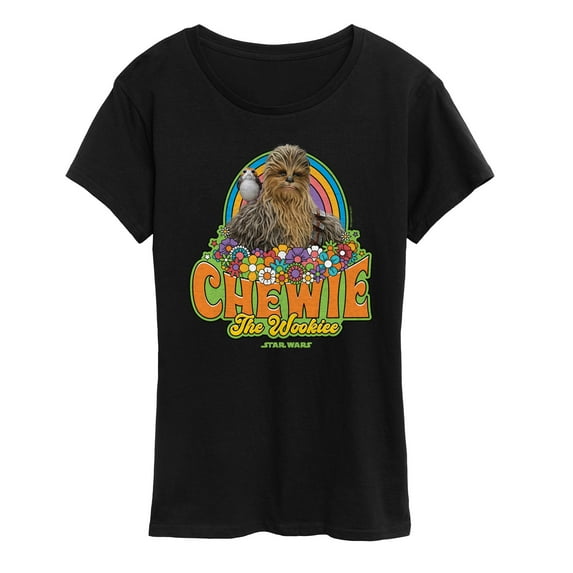 Star Wars - Retro Chewy - Women's Short Sleeve Classic Fit Tee