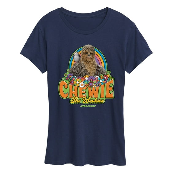 Star Wars - Retro Chewy - Women's Short Sleeve Classic Fit Tee